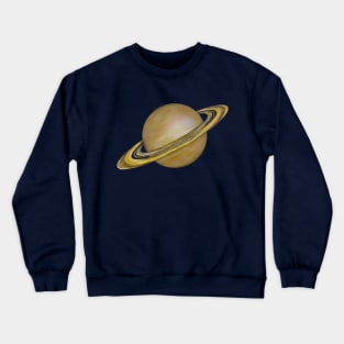 Planet Saturn Crewneck Sweatshirt